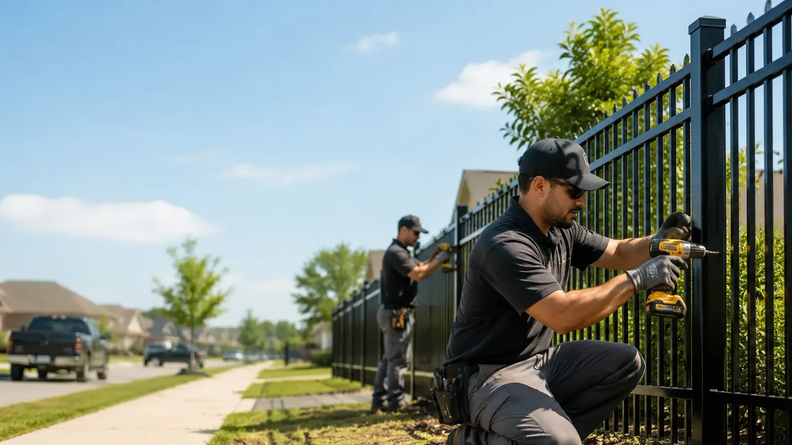 Metal Fence Installation in Vinemont, AL
